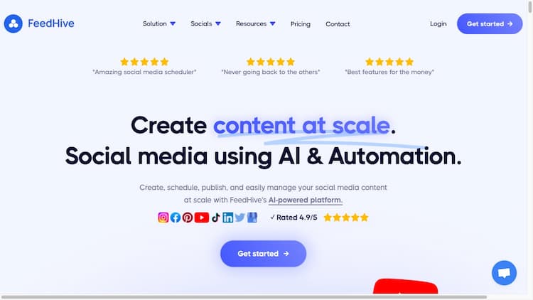 FeedHive Create, publish, and easily manage your social media content at scale with FeedHive's AI-powered platform