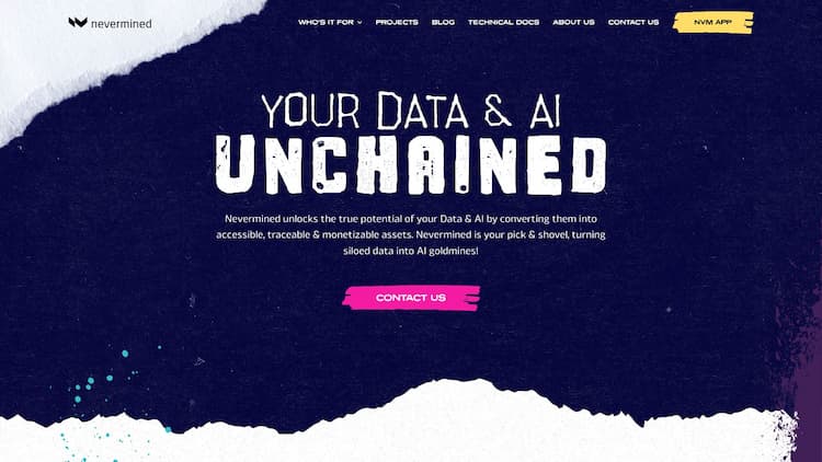 Nevermined Control your Data & AI. Protect it from OpenAI, Bard & Big Tech. And get rewarded in the process.