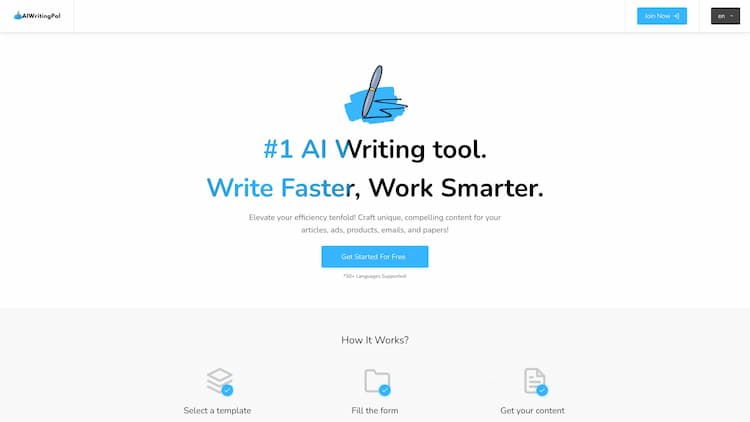 AIWritingPal 智写助手 AIWritingPal (智写助手) is the best AI content creation tool that improves grammar, spelling, and style. Getting started is simple and free.