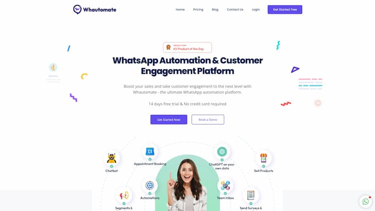 Whautomate Whautomate - Customer Engagement Platform