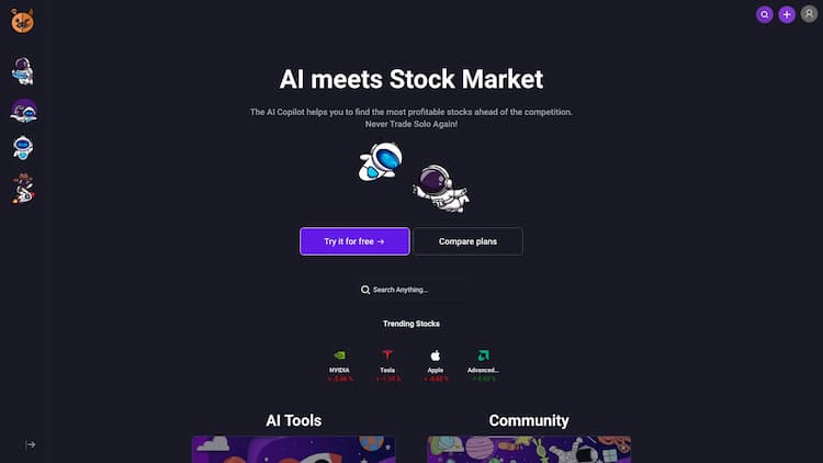 stocknear Stock Analysis Simplified: Explore Stocks with In-Depth Financial Insights, Statistics and Trading Automation.