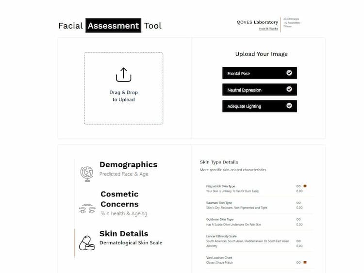 Facial Assessment Tool Utilize machine learning technology to examine your facial features and receive personalized recommendations for cosmetic enhancements.