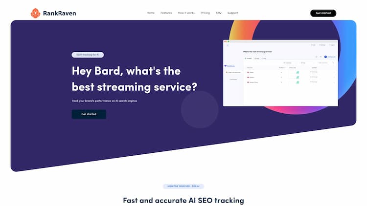 RankRaven RankRaven - Track your brand's performance on AI search engines