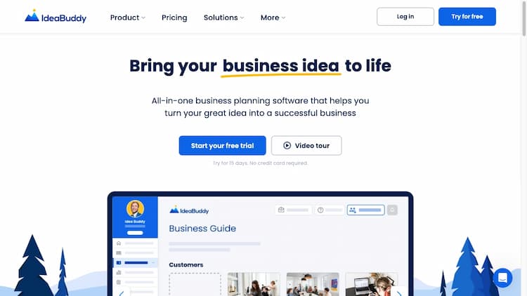 Ideabuddy IdeaBuddy is an innovative business planning software that helps aspiring entrepreneurs develop their ideas and start a business.