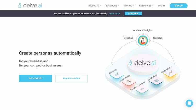 Delve Create data-driven buyer personas for your business and for your competitors' businesses automatically with Delve AI. Result usually in minutes.