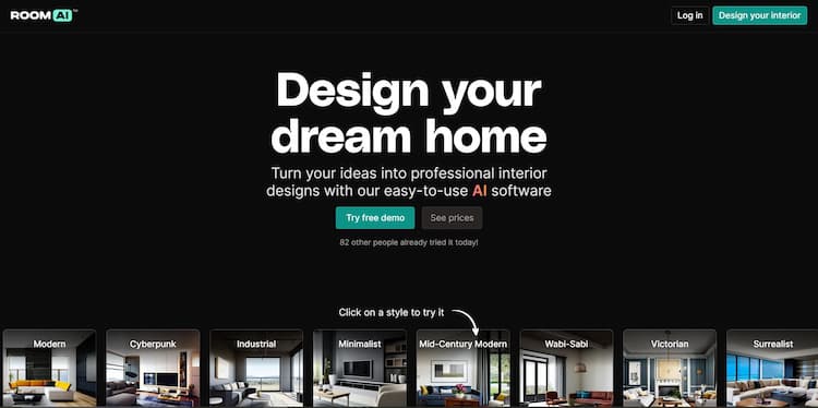 Room AI Redesign existing rooms or create entirely new living spaces effortlessly.