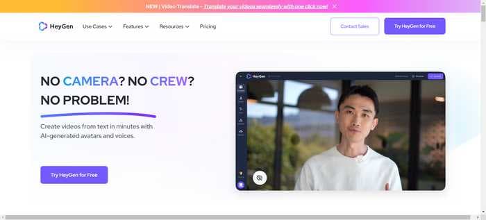 HeyGen HeyGen is an innovative video platform that harnesses the power of generative AI to streamline your video creation process. Unleash your creativity with HeyGen - the future of video production.
