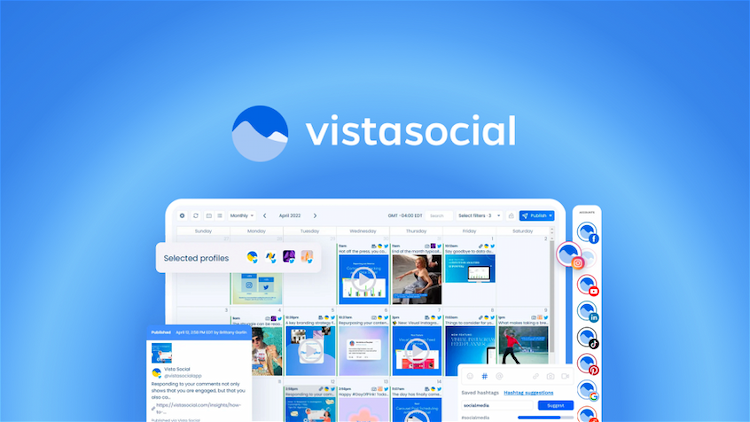 Vista Social Manage your social media publishing, engagement, analytics, and more—all in one place