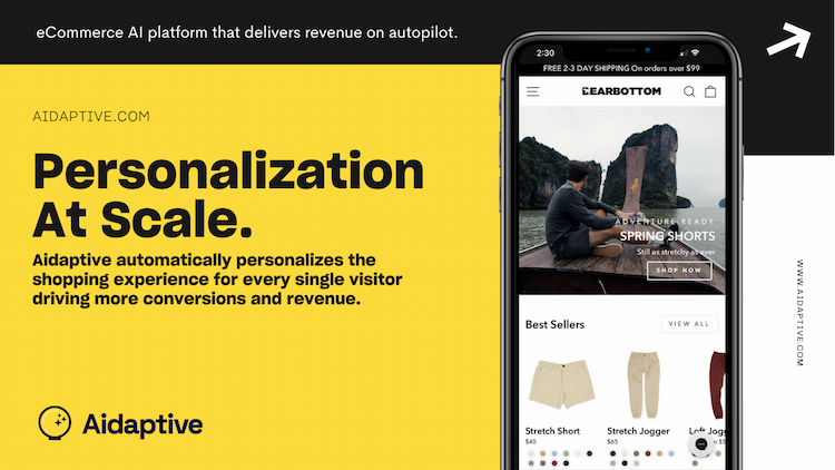 Aidaptive Advanced personalization engines designed for eCommerce and Hospitality sectors, enabling accurate predictions and tailored experiences.