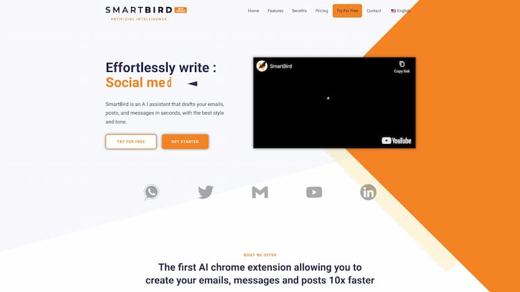 SmartBird SMARTBIRD – Artificial Intelligence