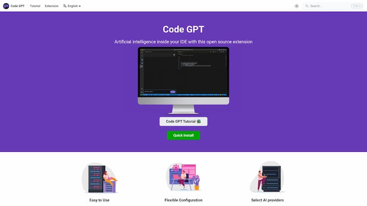 Code GPT Code Like a Pro with our VSCode AI Copilot: Create AI apps Without the Hassle with CodeGPT API. Use the Copilot App in and All Programming Languages: Create Your Own AI Copilots with the Playground or Unleash New AI apps with the API.