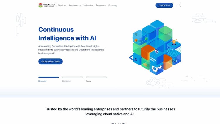 XenonStack We are a technology consulting and solutions company that integrates real-time data insights with business processes for continuous intelligence with AI.