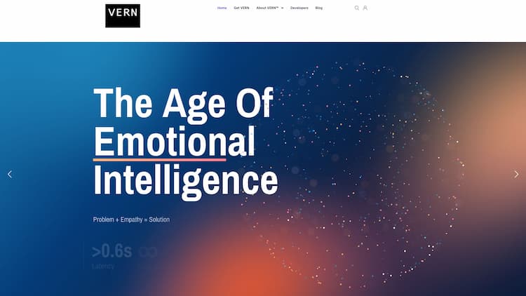 VERN AI Real time emotion recognition AI via API or on-premises. Detect emotions Anger, Sadness, Love and Fear with 0-100% confidence scale. 80%+ accuracy in deployments in mental health, fintech, human resources and marketing. Emotional intelligence for your business.