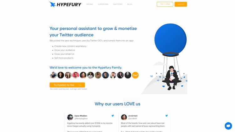 Hypefury Save time on social media while creating more value, and growing your audience faster. Schedule & automate your social media experience!