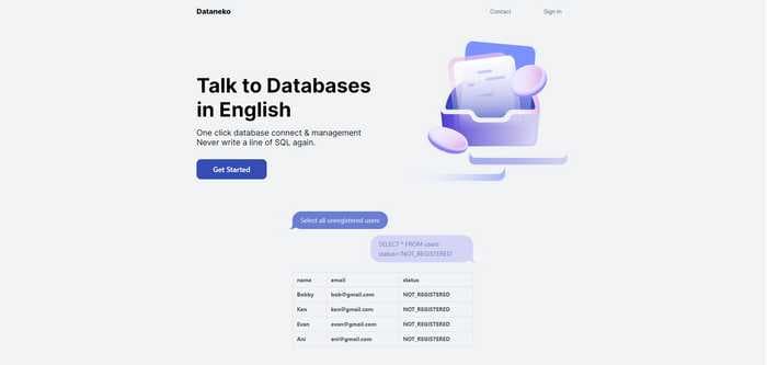 DataNeko Dataneko | Your No-Code Data Companion