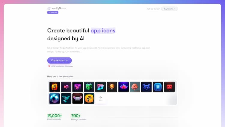 Iconify Create unique, beautiful and professional app icons with our AI icon generator. Convert text to ready to use logo easily just in seconds.