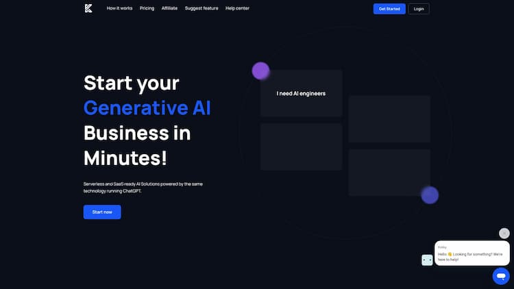 Krashless Krahsless is a platform empowering you to create and build your own generative AI business. Features include custom domain, customizable branding, Stripe integration and more than 150+ ai writing tools out of the box. Step into the AI era with Krashless!