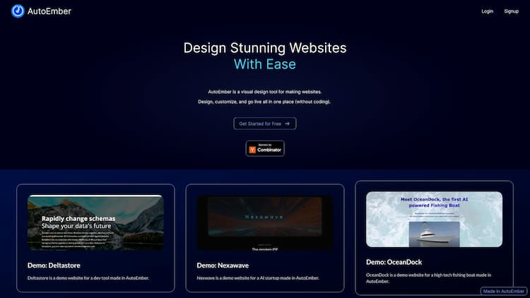 AutoEmber Repaint let's designers build websites without code. Ideal for dev agencies and UI/UX pros. Go from design to functional site seamlessly.