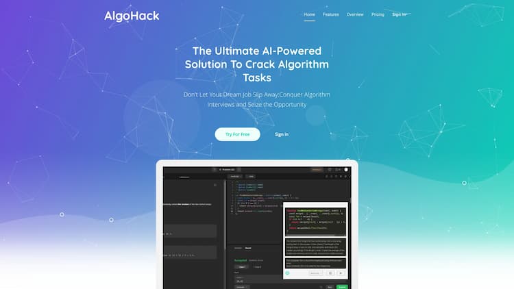 AlgoHack AI Tool To Crack Algorithm Code Challenges