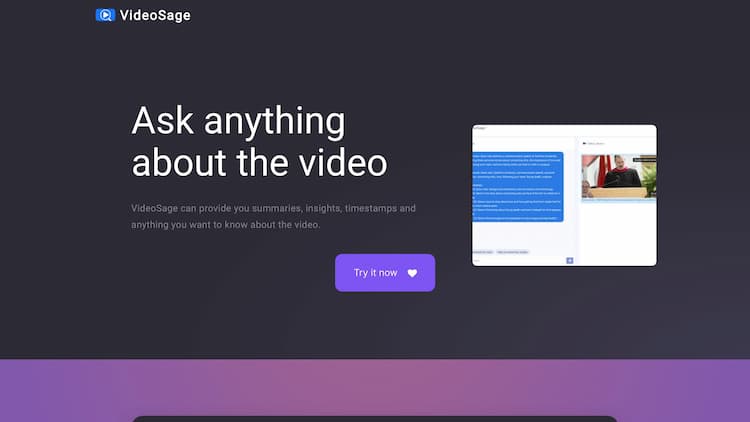 VideoSage AI template1