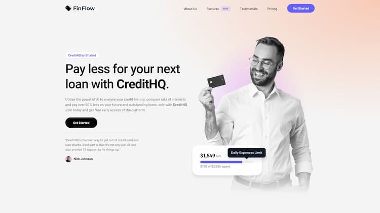 Credit Score Simulator AI What if? You miss your EMI payments for next 3 months? What if? You never pay your credit card bill? This is Credit Score Simulator AI by CreditHQ - a free tool to find what will happen to your credit score in different scenarios and prepare solutions too.