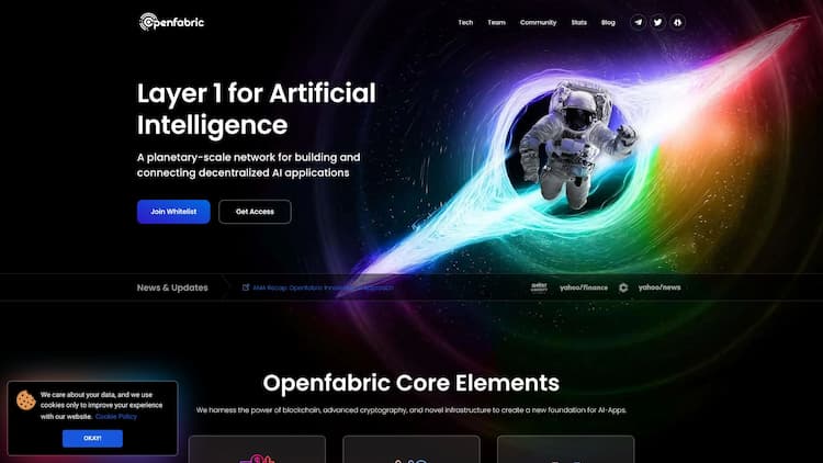 Openfabric AI A planetary-scale network for building and connecting decentralized AI applications