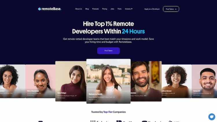 Remotebase Remotebase | Hire silicon valley caliber developers remotely | Remote software engineers jobs