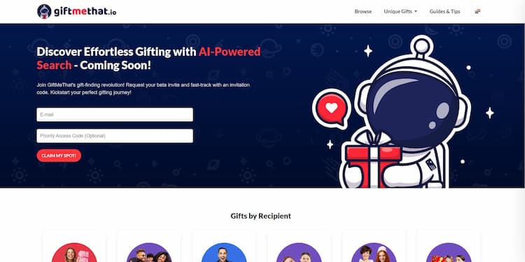 Giftmethat GiftMeThat's AI-Powered Platform: Transforming the Art of Gift-Giving