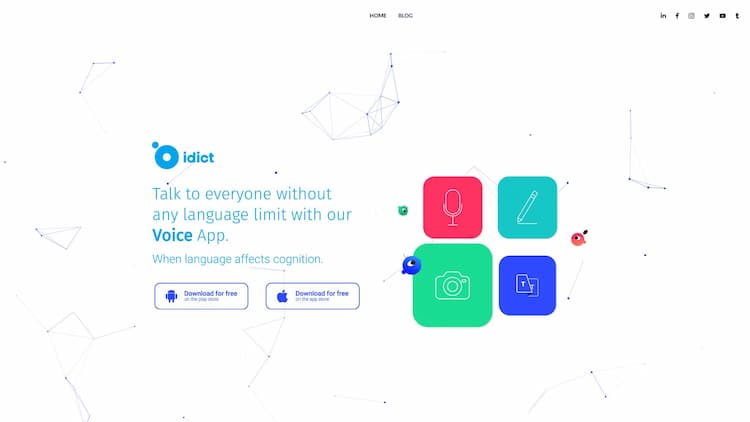 idict idict app offers instant access to 137 languages for voice clone translation, object detection, photo translation & text translation.
