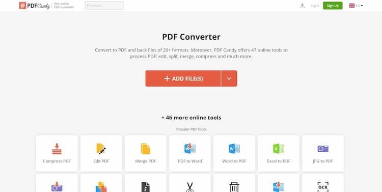 PDF Candy PDF Converter