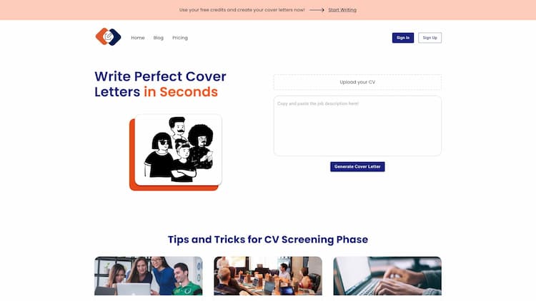 Easy Cover Letter Product aims to facilitate the processes of people who are in the job search process and make a large number of applications while writing a cover letter. Combine your CVs with job adverts and create best cover letter in seconds.