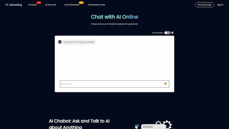 AIChatting AiChatting.net is a free online AI chat and AI writer website that allows you to chat with AI for anything and generate any text content. Chat and create now!