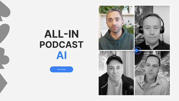 Allinpod Make All-in podcast Besties talk with AI Speech Software. Create content you've always wanted with prime AI speech and video generation software. Discover the future of podcasting - Allinpod.ai