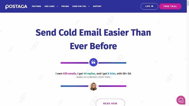 Postaga Send Cold Email Easier Than Ever Before.