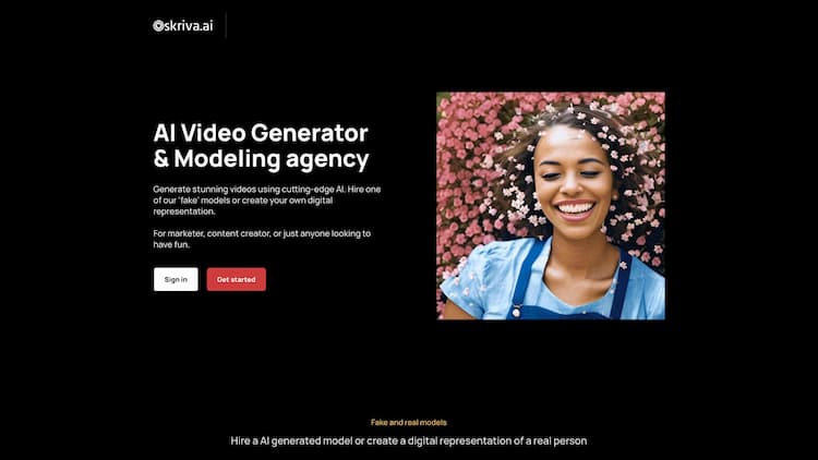 Create Videos with AI 1. 🧍🏿‍♂️ Hire a AI-generated actors or create a your own digital representation 2. 📝 write what you want in the video 3. 🪄 AI generates the video using your actor and your text
