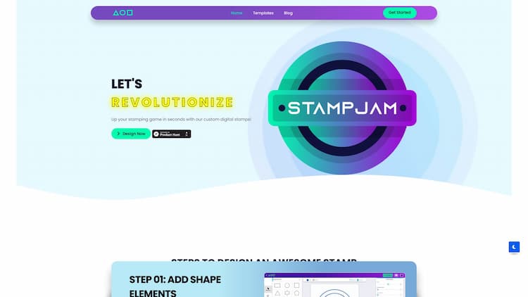 StampJam Online stamp maker! Design your own digital company stamp in seconds! Our stamp creator is easy & super fun to use.