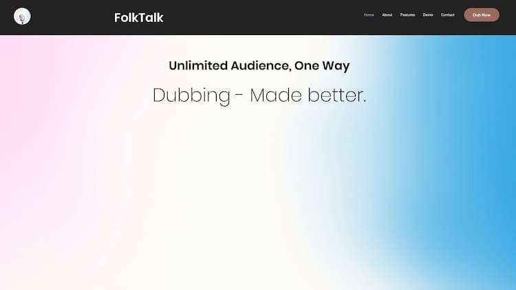 FolkTalk AI-powered personalized videos at scale.