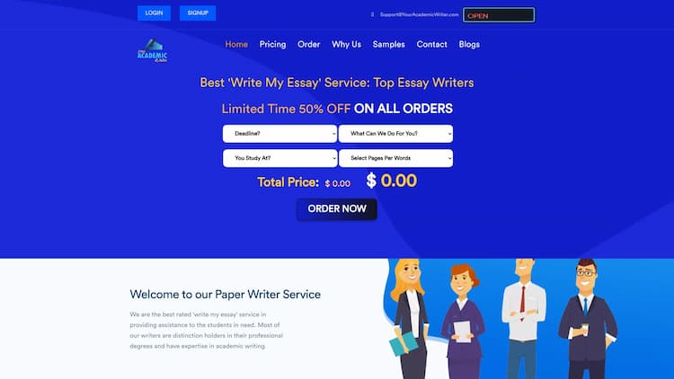 Your Academic Writer Hire the best essay writing service: premium essay writer, 3-hour essay deadline. All 'write my essay' requests are handled perfectly.