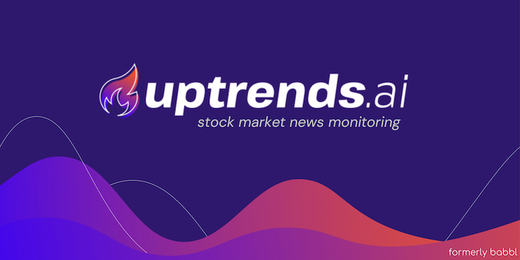 Uptrends.ai Uptrends.ai is an innovative platform designed specifically for self-directed investors, offering the first AI-powered stock market news monitoring solution. By analyzing conversations and discussions, it assists in identifying significant trends and events that hold importance.