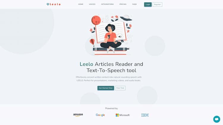 Leelo-ai Generate High-Quality Audio from Text with Leelo's Text-to-Speech Tool